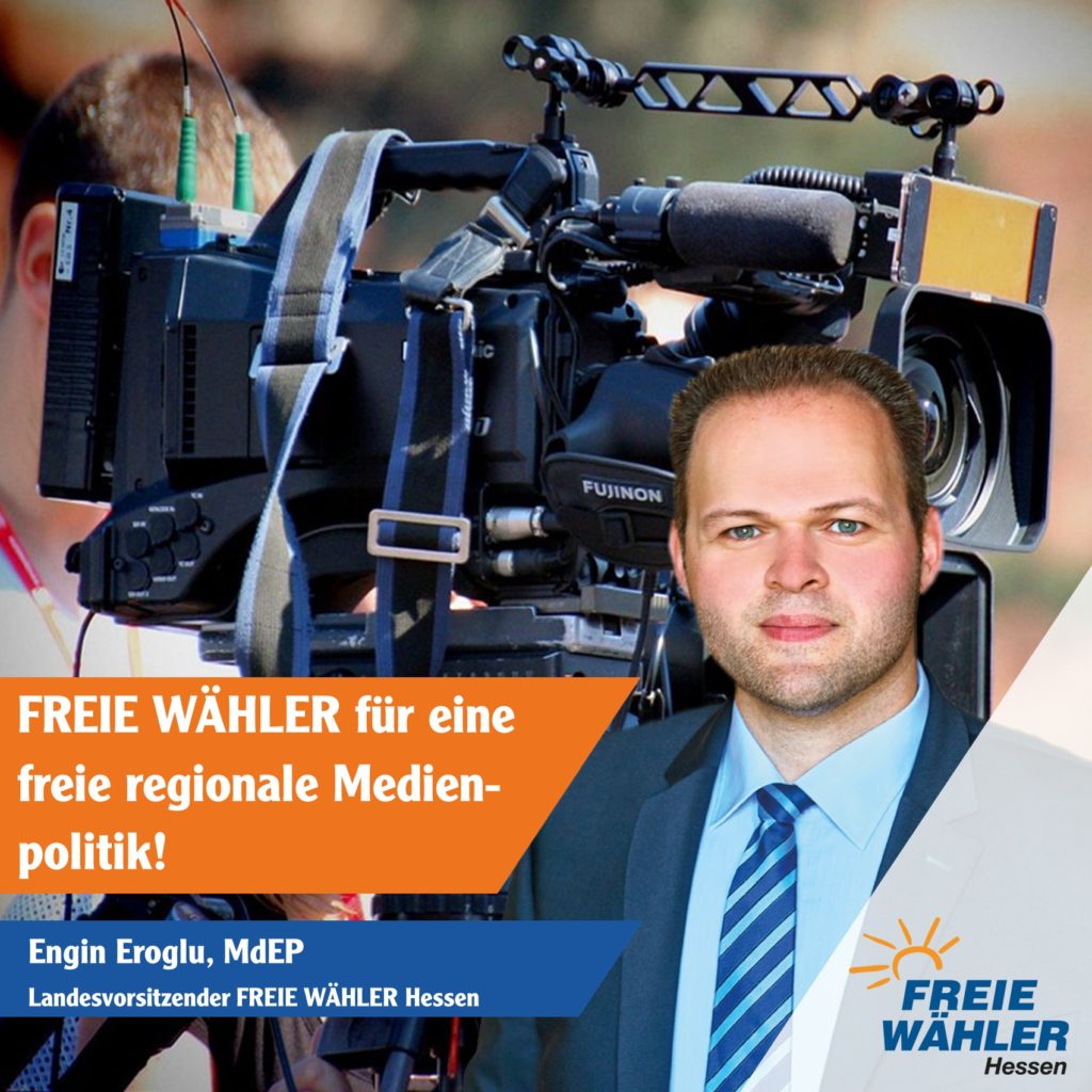 FREIE WÄHLER für freie regionale Medienpolitik