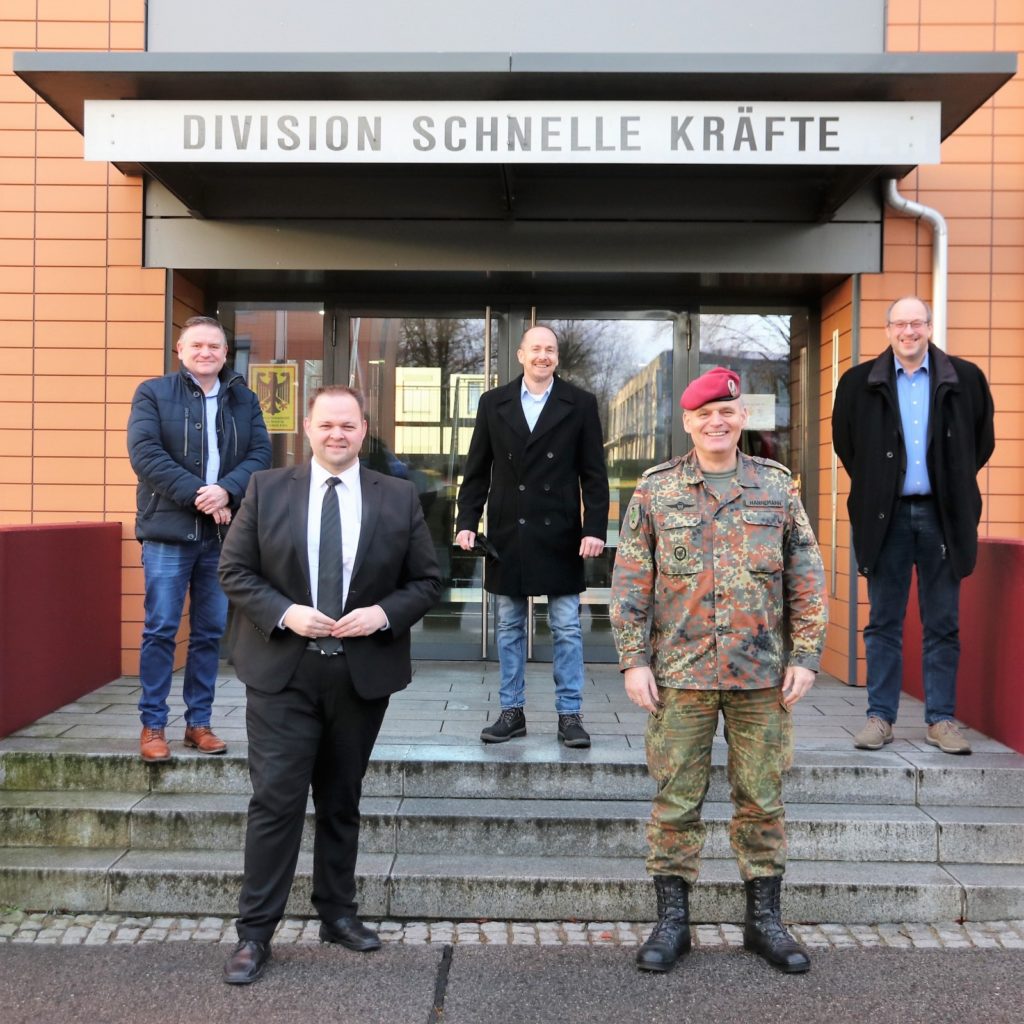 Engin Eroglu, MdEP besucht die DSK-Division „Schnelle Kräfte“ in Stadtallendorf und fordert mehr Geld für die Bundeswehr