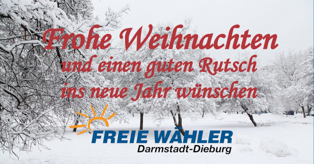 Weihnachtsgruß und Rückblick auf das Jahr 2025